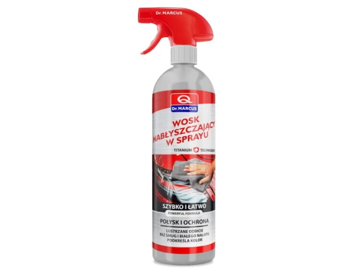 Wosk nabłyszczający w sprayu TITANIUM, 750 ml