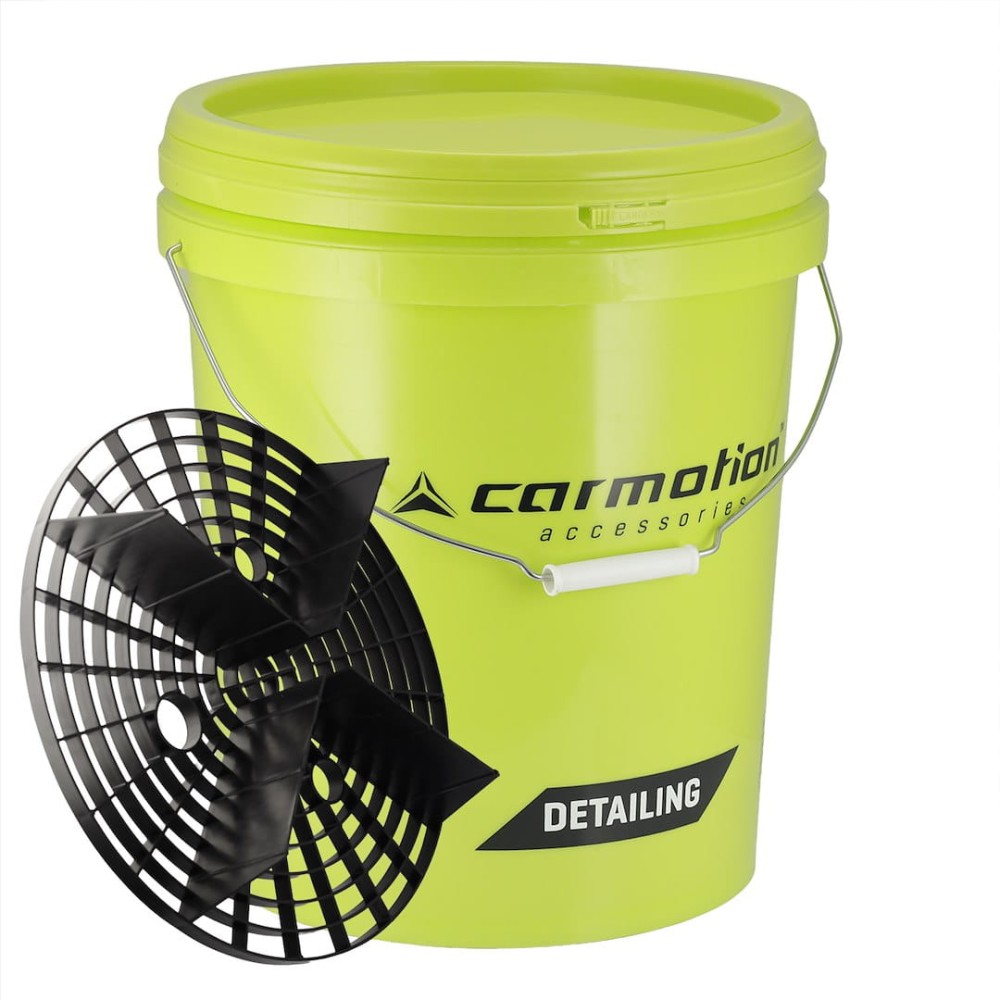 Wiadro detailingowe z separatorem brudu, 20 L