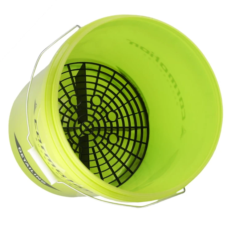 Wiadro detailingowe z separatorem brudu, 20 L
